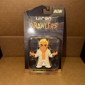 BN Kazuvhika Okada Micro Brawlers Figure